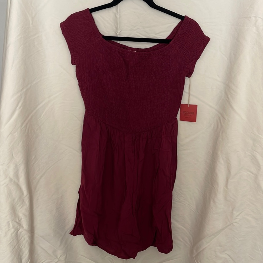 Medium burgundy Mossimo mini dress